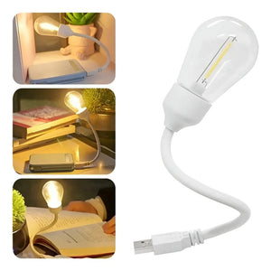 S14 USB LED Bulb – Flexible Portable Night Light | Energy Saving