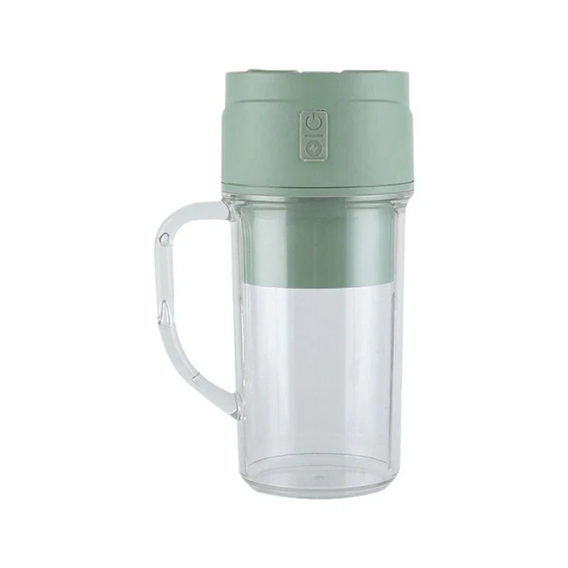 Portable Crusher Juicer Blender – Rechargeable Smoothie Maker Bottle (USB)