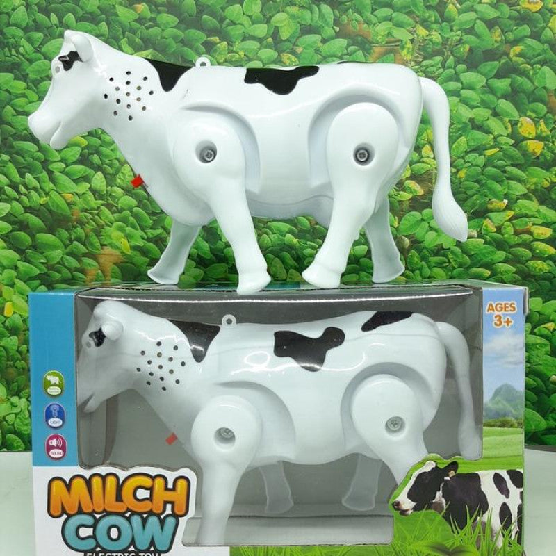 Cow Walker Toy for Kids – Musical Electric Walking Cow with Lights & Sound