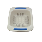 Sink Basket & Strainer – Multi-Purpose Kitchen Washing Basket | Fruits, Vegetables & Dish Drainer