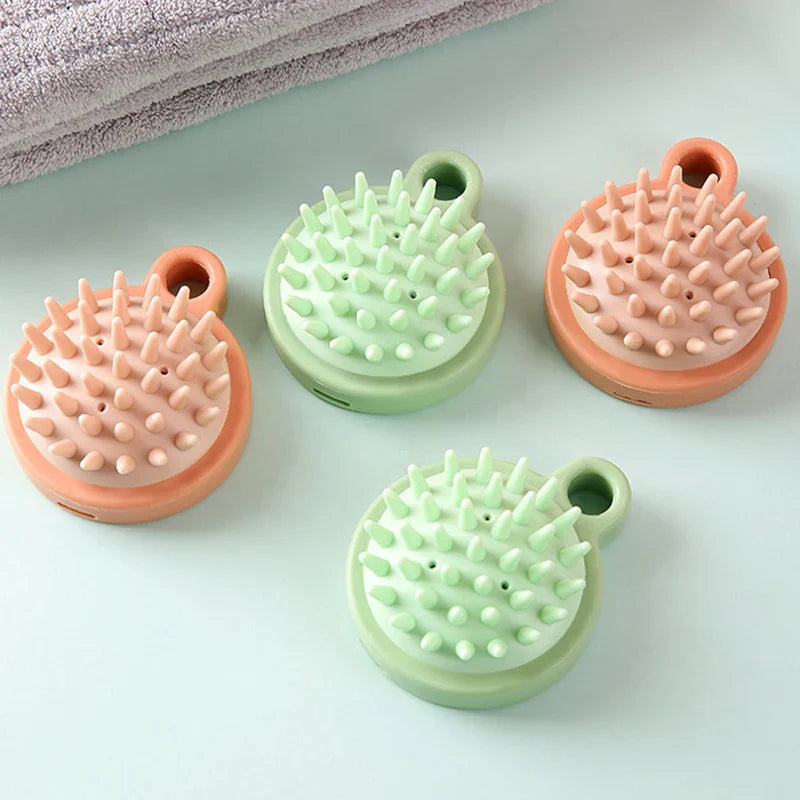 Pack of 2 Silicone Scalp Massage Shampoo Brush – Soft Hair & Scalp Cleaner