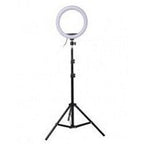 LED Ring Light with Stand – Adjustable Tripod Light for Makeup, TikTok & YouTube