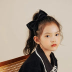Pack of 3 Kids Girls Bow Hairband with 2 Bow Clips – Cute Hair Accessories Set