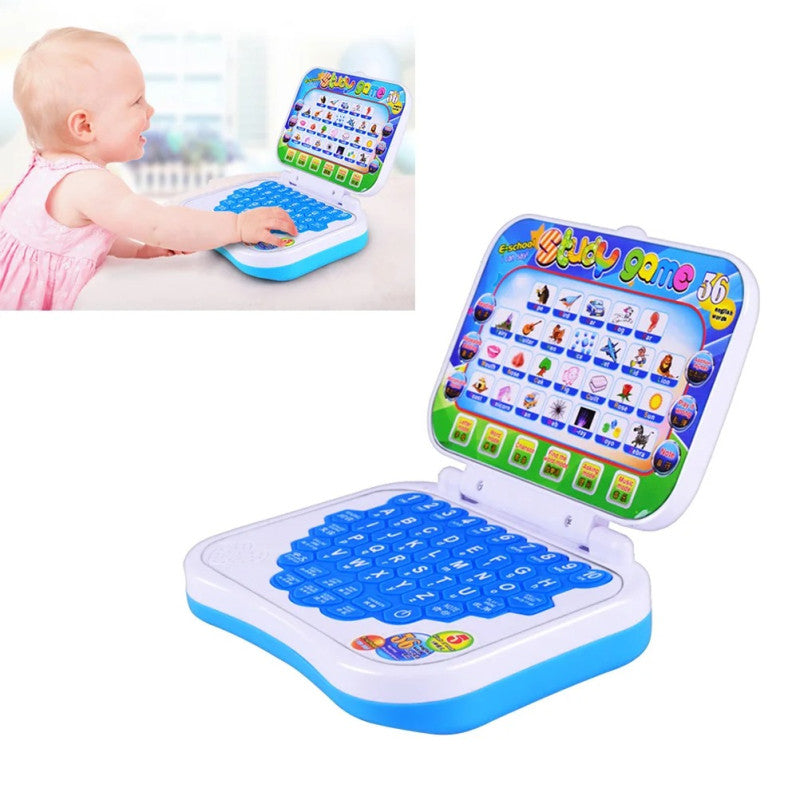 Mini Computer Puzzle Toy for Kids – Educational Learning Laptop with Sounds