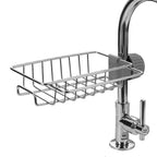 Kitchen Sink Rack Organizer – Faucet Sponge Holder & Storage Caddy