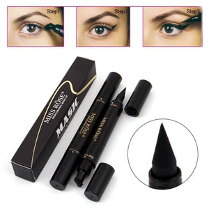 Miss Rose Stamp Eyeliner Waterproof Smudge Proof Long Lasting Liner