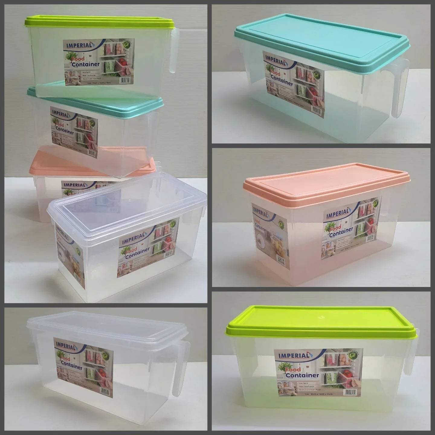 Chill Box Fridge Storage Container – Airtight Food Storage Box with Lid | Multi-Purpose Refrigerator Organizer