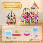 Magnetic Building Toys Set for Kids | Educational STEM Blocks