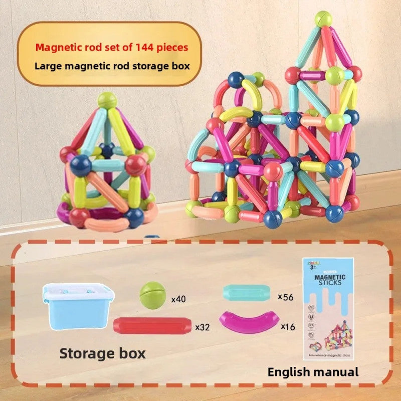 Magnetic Building Toys Set for Kids | Educational STEM Blocks