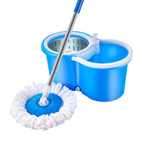 Royal Spin Mop (Steel Spinner) – 360° Floor Cleaning Mop with Bucket & Drain System