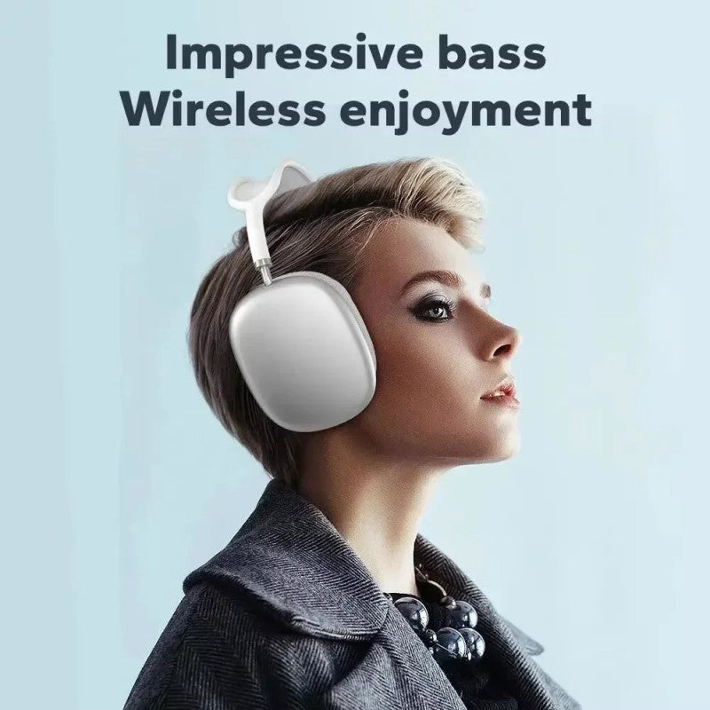 P9 Wireless Bluetooth Headphones – HiFi Stereo Sound, Noise Reduction & Memory Card Support