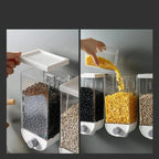 Single Rice Dispenser Bucket – Wall Mounted Grain Storage Container | Airtight Rice & Pulses Dispenser
