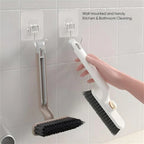 (Pack of 2) 3-in-1 Gap Cleaning Brush – V-Shaped Tile & Corner Scrubber