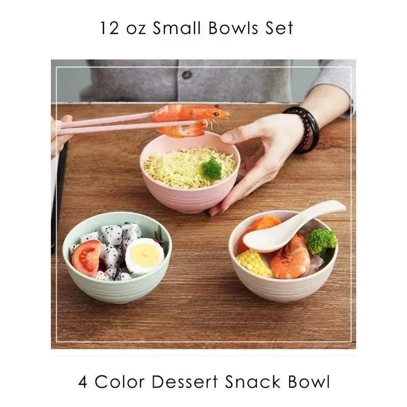 Premium Soup Bowl Set – Stylish Multi-Color Serving Bowls (Set of 4)