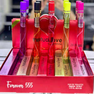 Mutual Love Pen Perfume Pack of 5 – Long Lasting Mini Pocket Fragrance Set