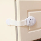 Pack of 3 Child Safety Ribbon Lock – Adjustable Cabinet & Drawer Lock | Baby Proof Multi-Purpose Lock
