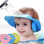 Pack of 2 Kids Shower Cap – Adjustable Baby Bath Shampoo Shield Hat