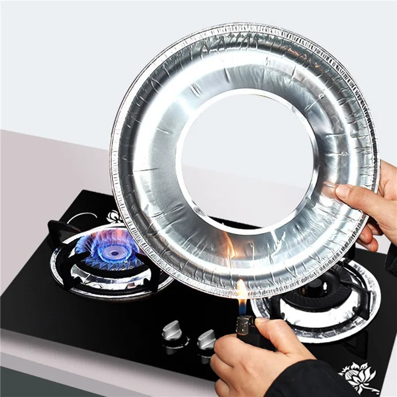 Disposable Gas Stove Covers (10pcs) – Oil-Proof Burner Protectors