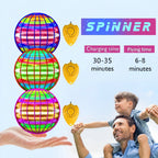 Fly Nova Pro Flying Ball for Kids – LED Hover Spinner Boomerang Toy