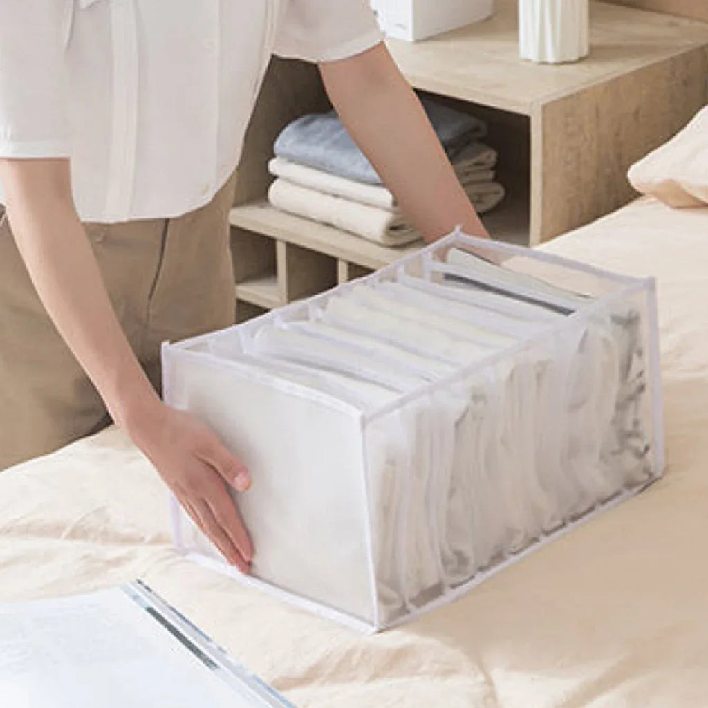 T-Shirt Wardrobe Organizer – Foldable Drawer Clothes Divider