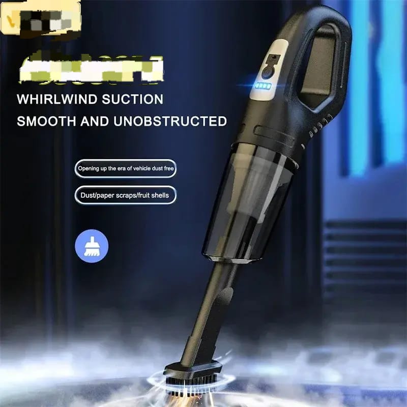 2 in 1 Cordless Car Vacuum Cleaner – Portable Handheld Vacuum with HEPA Filter