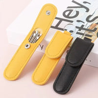 Pack of 2 Ear Cleaning Tool Kit – Portable Ear Wax Remover Set | Stainless Steel Earpick Kit