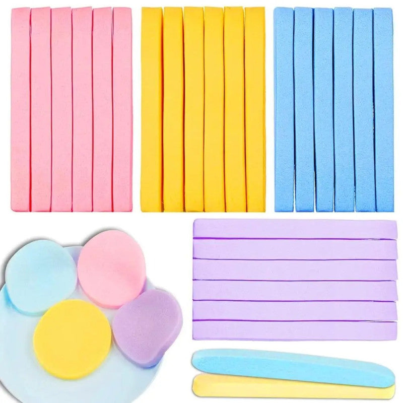 Beauty Magic Puff – Multi-Purpose Makeup Sponge & Face Cleansing Puff Set