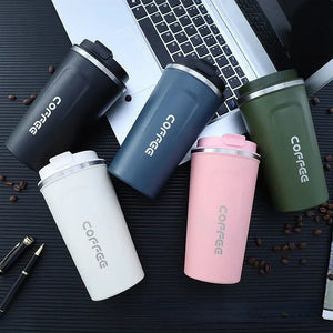 Simple Travel Coffee Mug – Leakproof Insulated Coffee Cup (Hot & Cold)