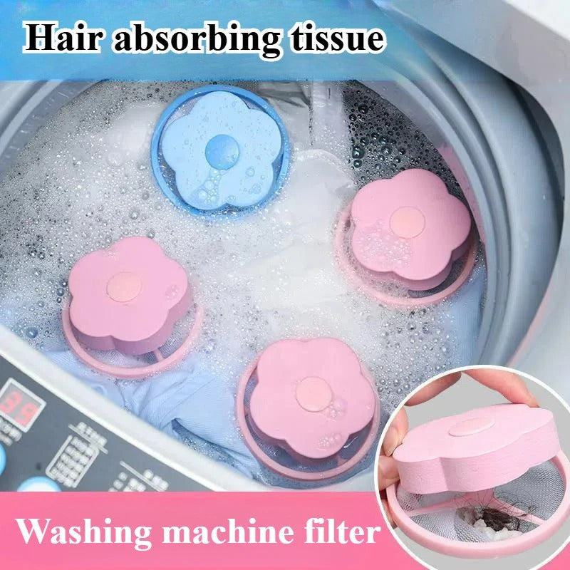 Pack of 3 Washing Machine Filter Bag – Floating Lint & Hair Catcher Net
