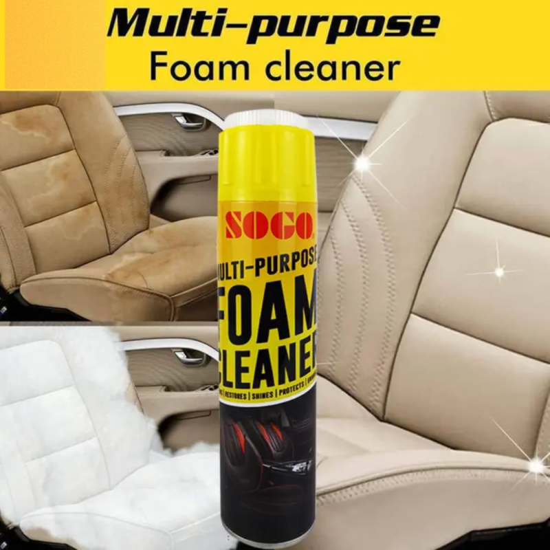 SOGO Foam Cleaner – Multi Purpose Car & Home Cleaning Spray | Upholstery, Sofa & Seat Cleaner