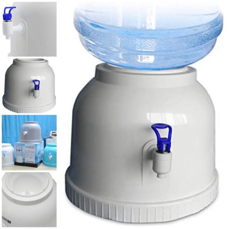 Non Electric Water Dispenser – Portable Bottle Stand with Tap | Manual Water Dispenser