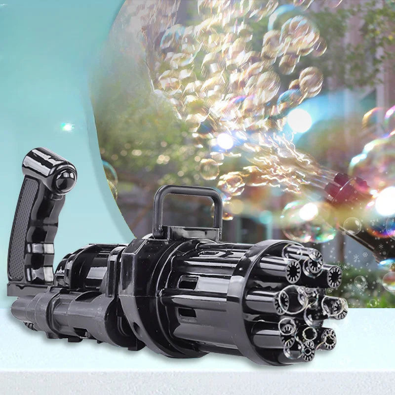 Automatic Bubble Gun for Kids – High Output Bubble Blaster Toy