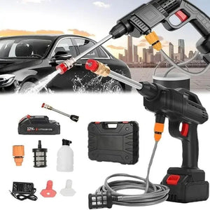 Cordless High Pressure Car Washer Gun (Single Battery) – Portable Power Cleaner