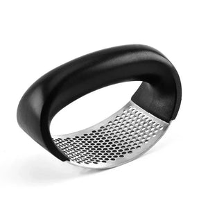 Garlic Press Crusher – Stainless Steel Garlic Mincer | Easy Grip Ginger & Garlic Crusher Tool