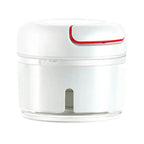Mini Manual Food Chopper – Hand Press Vegetable Cutter | Garlic, Onion & Chilli Chopper