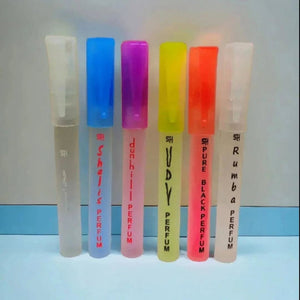 Pocket Perfume Pack of 6 – Mini Travel Size Long Lasting Fragrance Set