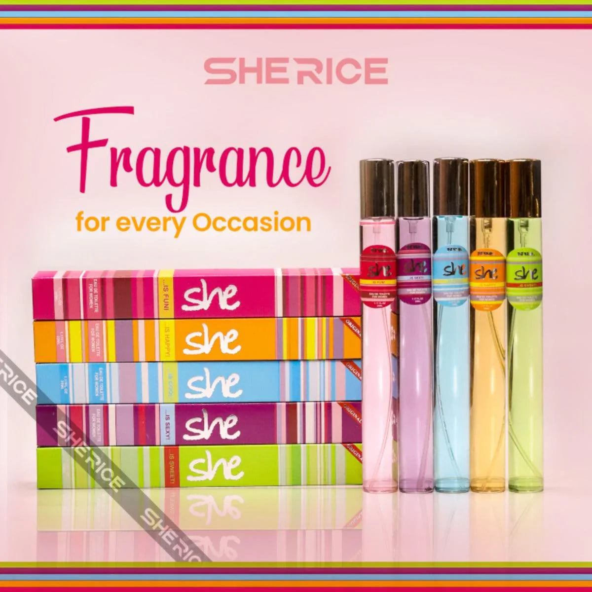 She Pen Perfume Pack of 5 – Long Lasting Mini Pocket Fragrance