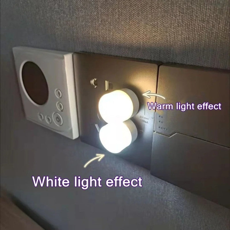 Pack of 3 Mini USB LED Bulbs – Portable Plug & Play Night Light for Power Bank/Laptop
