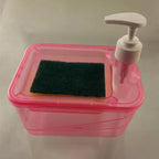 Square Soap Pump Dispenser with Sponge Holder – Kitchen Soap Organizer 💧