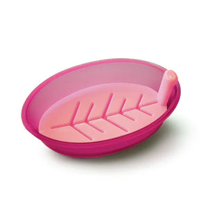Pack of 2 Dove Soap Holder – Leaf Design Self-Draining Soap Dish | Bathroom & Kitchen Soap Stand
