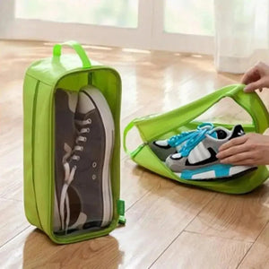 Single Shoe Storage Bag – Travel Shoes Organizer with Transparent Cover
