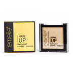Emelie Makeup Waterproof Compact Powder – Full Matte Coverage Long Lasting Face Powder