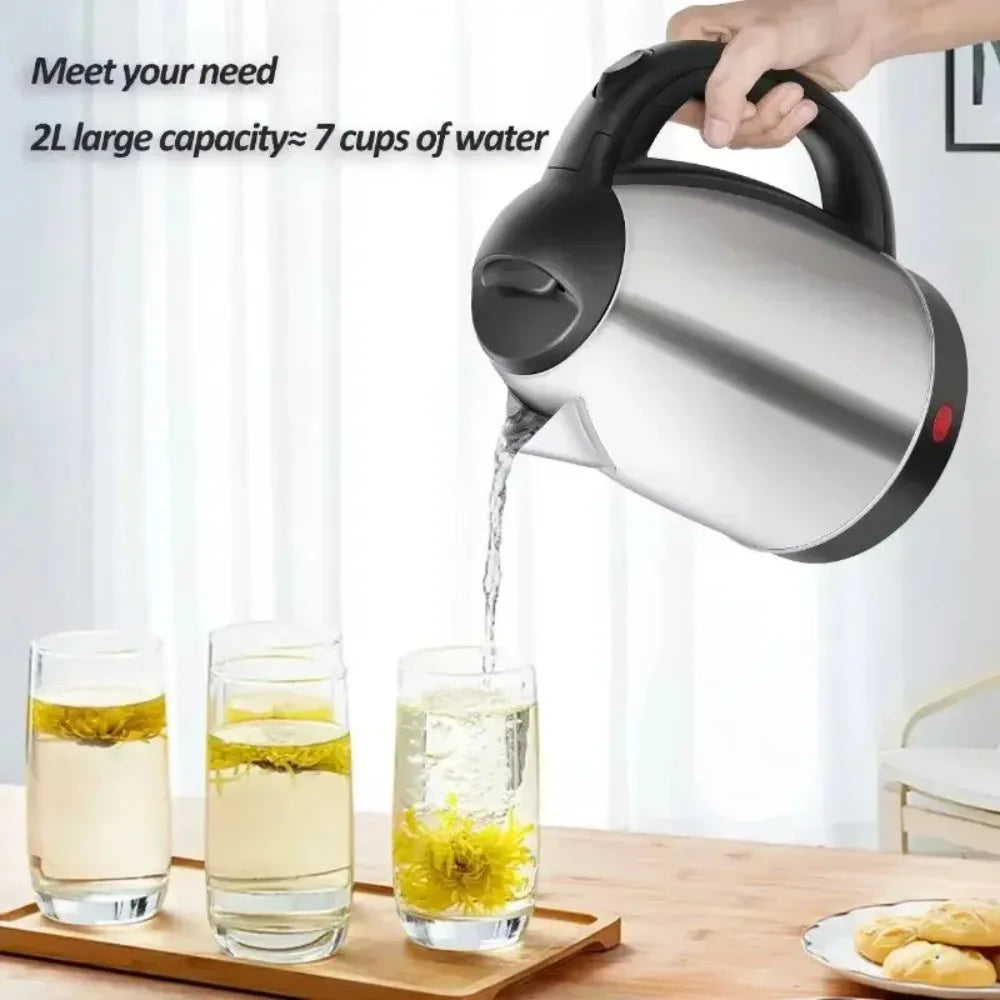 Electric Kettle AZ-17 – Stainless Steel Thermocup | Fast Boiling Water Heater