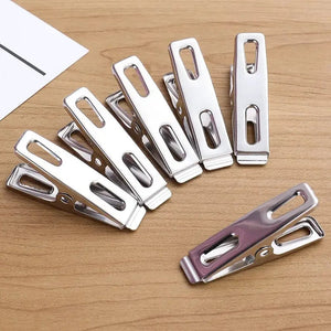 Pack of 2 Stainless Steel Clothes Clips