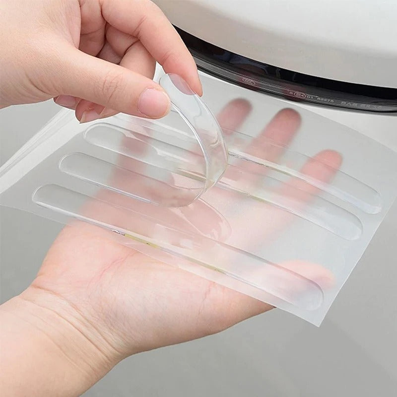 Pack of 2 Self Adhesive Strips (20pcs) – Strong Transparent Nano Tape | Multipurpose Fixing Strips