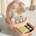 Acrylic Modern Organizer Box – Dustproof Cosmetic & Skincare Storage Case