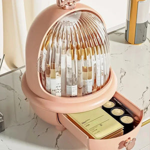 Acrylic Modern Organizer Box – Dustproof Cosmetic & Skincare Storage Case