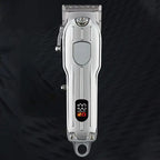 Digital Hair Trimmer FR-D 8671 Golden Edition – Rechargeable Professional Beard & Hair Clipper