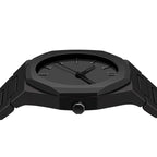 Arabic Black Aura Watch – Luxury Matte Black Dial with Arabic Numerals