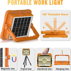 Murcy Portable Solar LED Light – Rechargeable Outdoor Flood Light | Waterproof Emergency Lamp